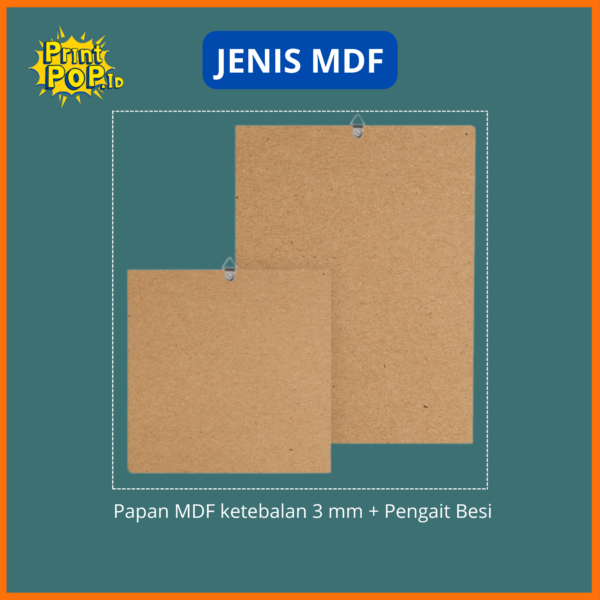 CETAK FOTO CUSTOM PAPAN MDF + BINGKAI UK 60x90cm/24RS - Gambar 8